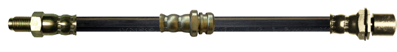MANGUERA FRENO TOYOTA ( H x M ) 21" CON UNION (53 cm)