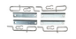 A/F CHAVETA MORDAZA RENAULT 9 -18 -19 -TWINGO CLIO FASE I / PEUGEOT 205 -306 -405 PF- 7261