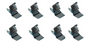 ANTIRUIDO FRENO MAZDA B1600 - CHEV. LUV 1.600 - MITSUBISHI MONTERO 80-82 - DAIHATSU FEROZA PF:(D239/D490) (7117-7118-7151-7370)