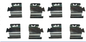 ANTIRUIDO FRENO RENAULT MEGANEII - JUMPER - BERLINGO - VOLKSWAGEN AMAROK - CRAFTER - SPRINTER - PEUG 307 PF:(D1318) (1399-8432-1476)