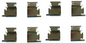 ANTIRUIDO FRENO RENAULT MASTER - VOLKSWAGEN CRAFTER - SPRINTER 515 - JAC PASAJEROS  PF:(D1318) (1399-8432-1476)