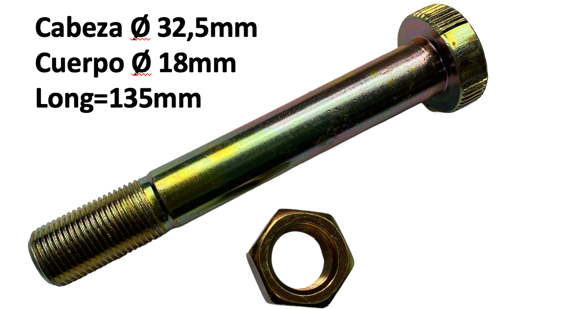 PASADOR TIJERA INF. TOYOTA HILUX (79-83) (CABEZA ESTRIADA)